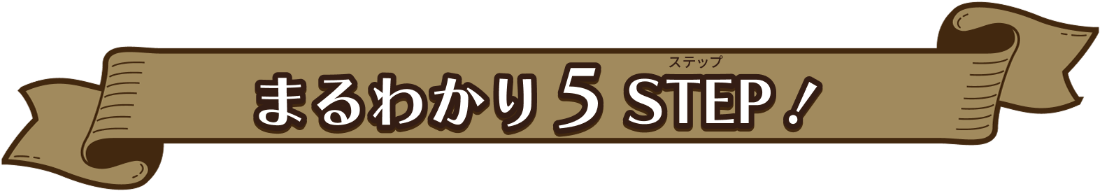 まるわかり5STEP！